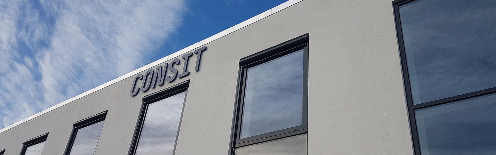 Facade med Consit logo
